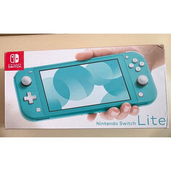 Nintendo Switch Lite Handheld Console Turquoise NEW - Picture 2 of 8
